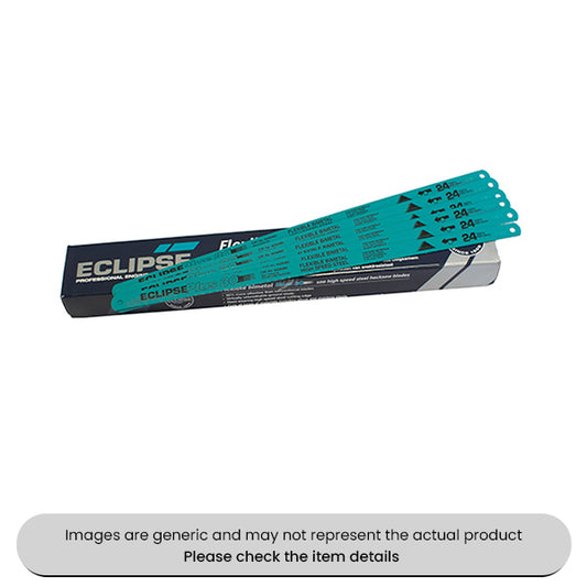 Eclipse Predator Flexible Bimetal Plus Hacksaw Blades 12" 32TPI Pack Qty 20
