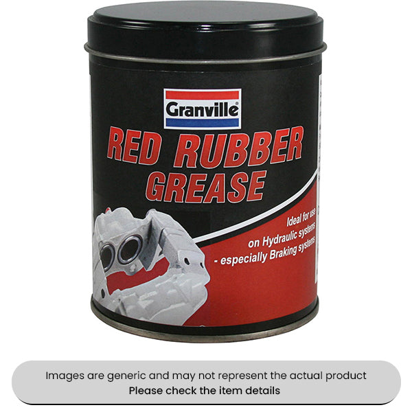 Red Rubber Grease 500G Tub Pack Qty 1