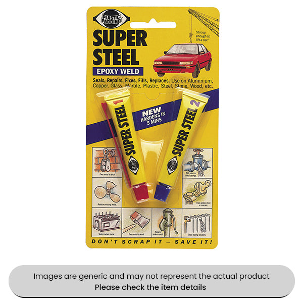 Epoxy Weld 2X25G Tubes Pack Qty 6