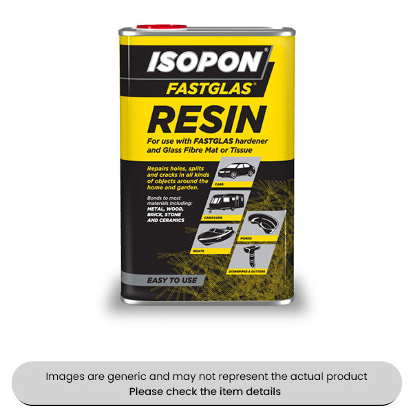 Fibre Glass Resin 1L With 865399 Hardener Pack Qty 1