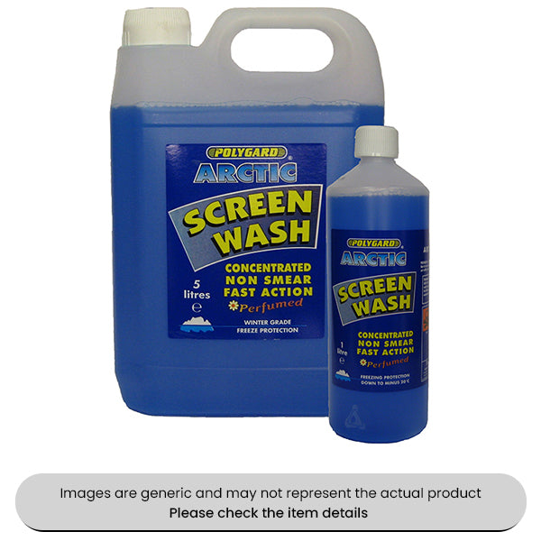 Screen Wash Bottles / Sachet Tubs 1L Bottle Pack Qty 1