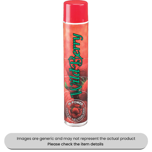 Wild Berry Air Freshener 750ML Power Aerosol Large Cans Spray Pack Qty 1