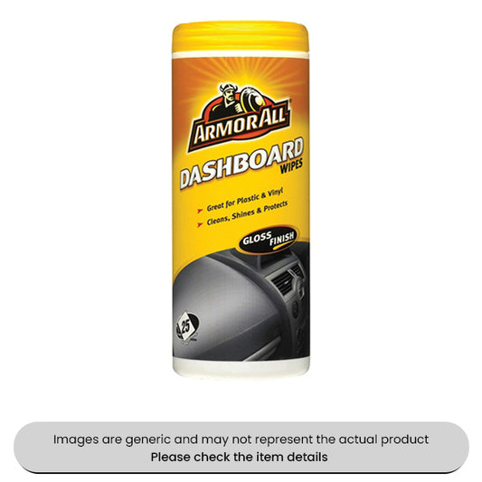 Armor All Dashboard Wipes for Plastic & Vinyl Pack Qty 1