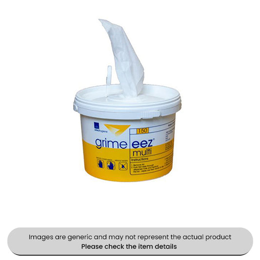 Non-Abrasive Hand Wipes Tub Of 100 Pack Qty 1