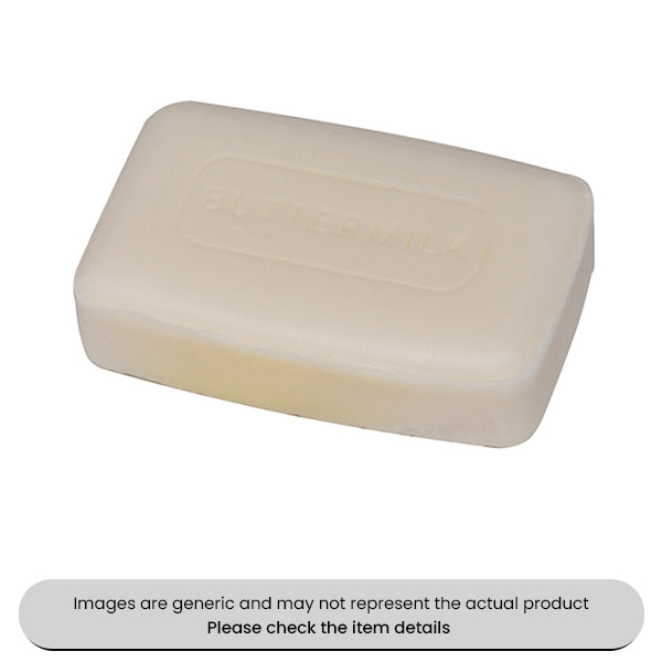 Buttermilk Toilet Soap Bars 70G Pack Qty 12