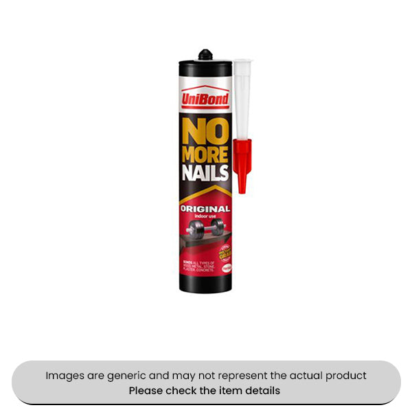 No More Nails 260G For Bonds Wood, Plastic, Brick, Metal, Glass Pack Qty 1