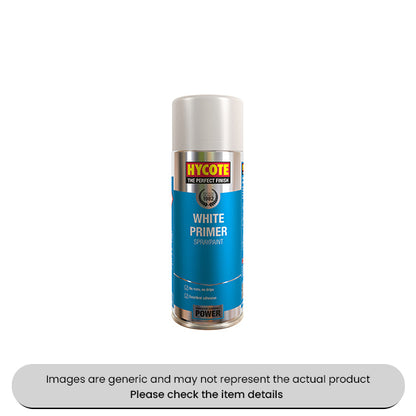 White Automotive Primer 400ML Pack Qty 6