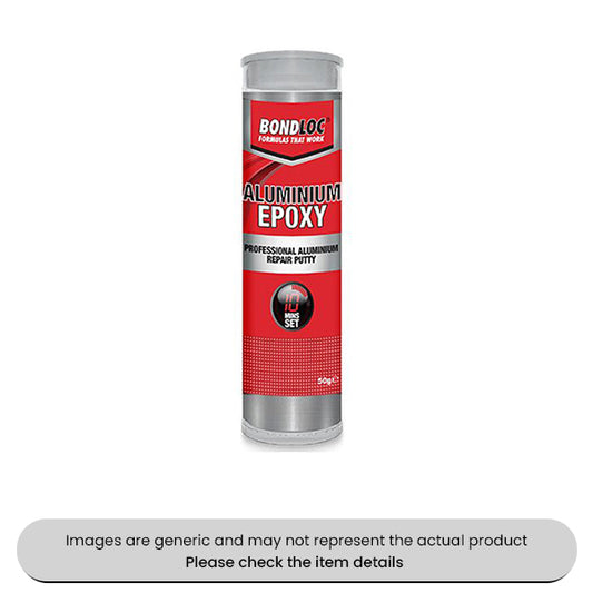 Grey Universal Bondloc Aluminium Repair Putty 50G Pack Qty 1
