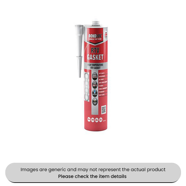 Black Universal Bondloc RTV Gasket 200ML Bottle Pack Qty 1