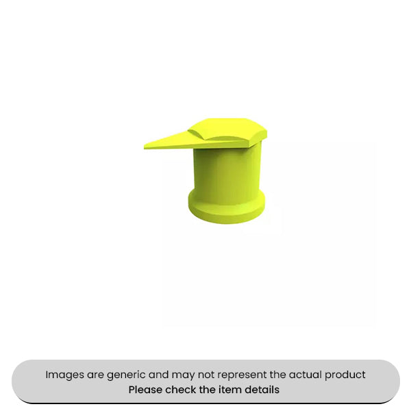 Yellow Dustite Base Indicator 32mm Pack Qty 10