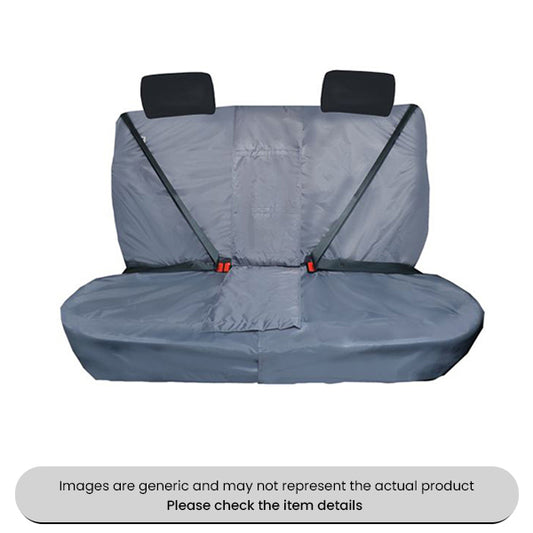Universal Black Car Rear Seat Cover 120CM-145CM Pack Qty 1