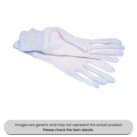 Stretch Fabric Stockinette Gloves Pack Qty 10