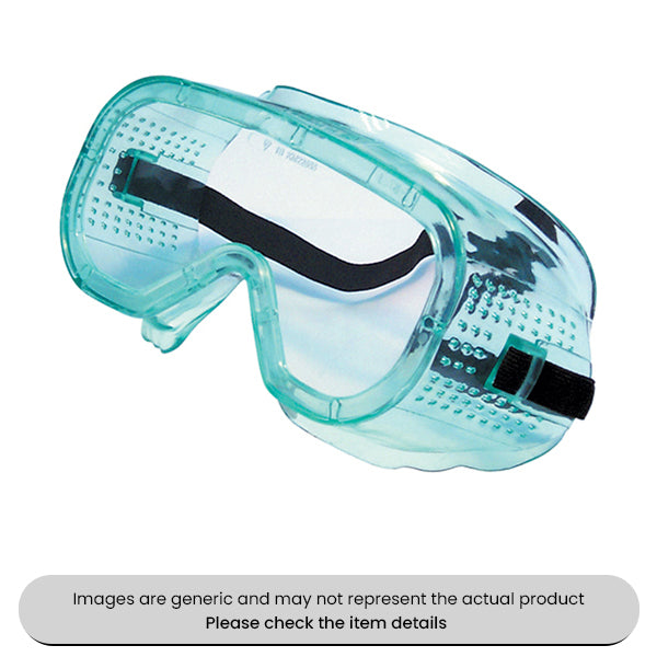 Clear Safety Goggles Grade 1 Direct Ventilation Pack Qty 1