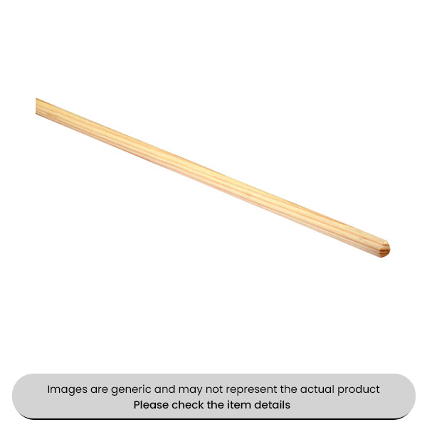 Wooden Handles For Mop & Brush Heads 15/16", 1.22M Pack Qty 5