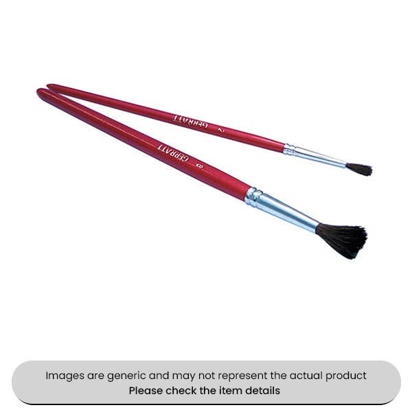 High Quality Touch-Up Paint Brushes No.2 With Wooden Handles Pack Qty 20
