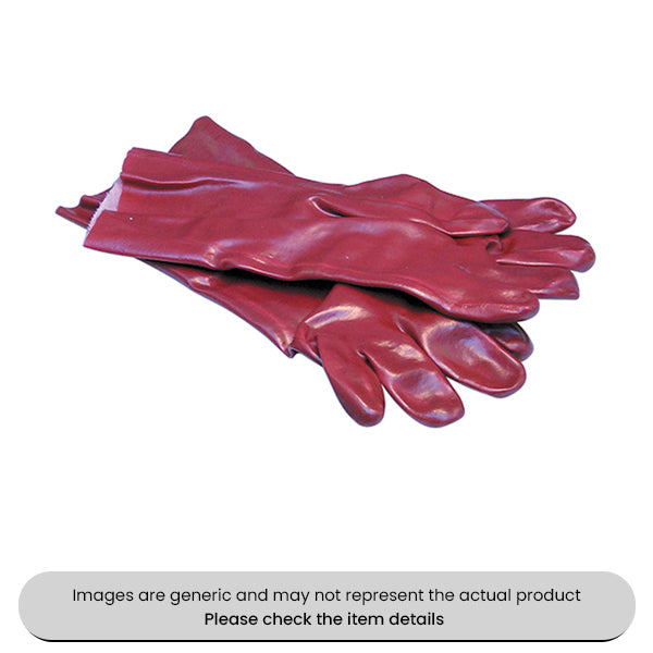 Fully Coated PVC Gauntlets 14" Long Pack Qty 2
