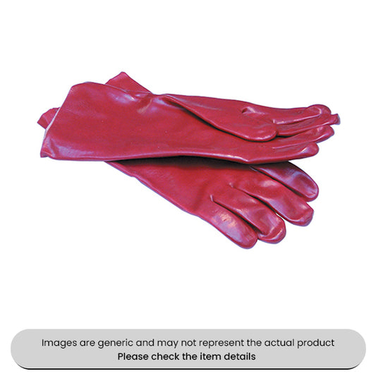 Fully Coated PVC Gauntlets 10" Long Pack Qty 5