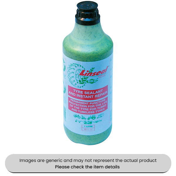 Tyre Sealant & Instant Repair 1L For Tubed & Tubeless Tyres Pack Qty 1
