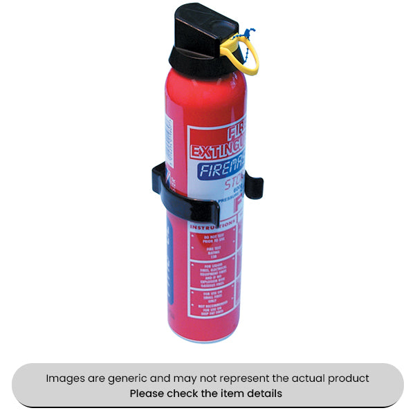 Fire Extinguishers Dry Powder 600G With Mounting Bracket Pack Qty 1