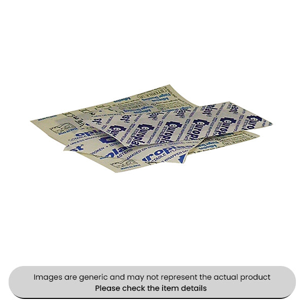 Blue Food Quality Plasters Waterproof Adhesive Individually Packed Pack Qty 80