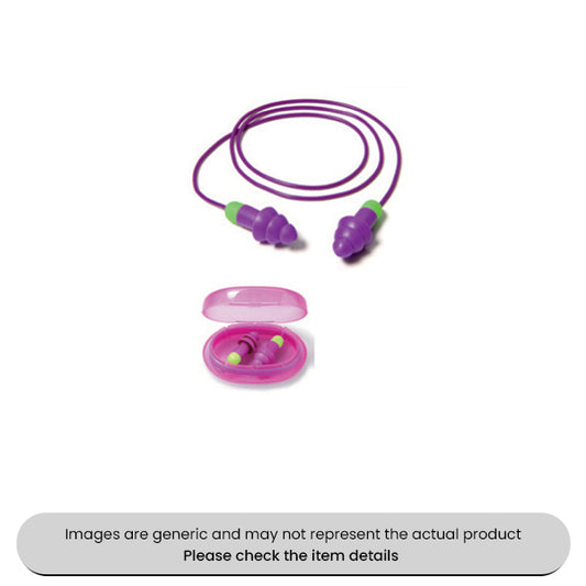 Reusable and Washable Earplugs Rockets Cord 30DB Pack Qty 1