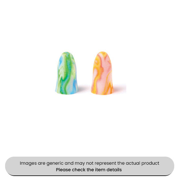 Disposable Earplugs Powder Free Latex 35 DB Pack Qty 25