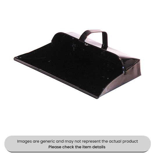 Metal Hooded Dustpan Pack Qty 1