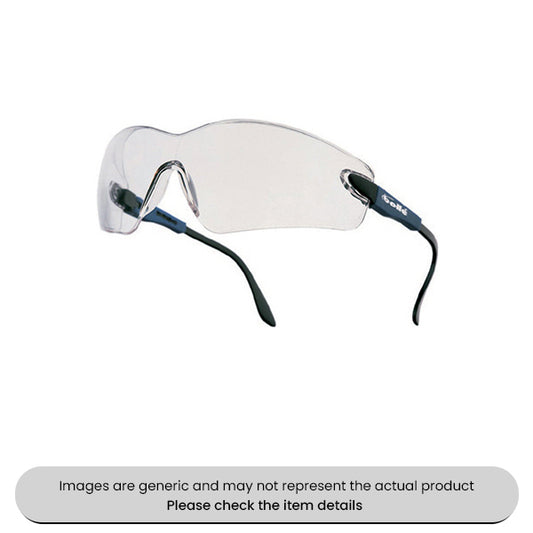 Polycarbonate Viper Safety Spectacles Adjustable Length Side Arms Pack Qty 1