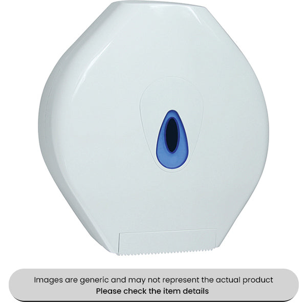 Jumbo Toilet Roll Dispenser Wall Mounted Suits 895265 Pack Qty 1