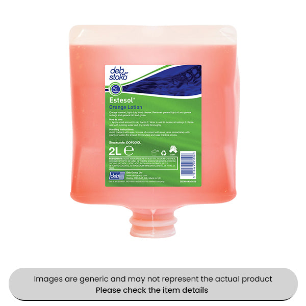 Solopol Cream Hand Cleaning Lime 2L Dispenser Pack Qty 1
