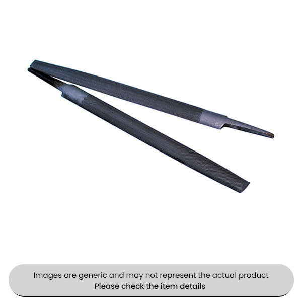 Engineers Files Half Round Bastard Cut 12" Pack Qty 2