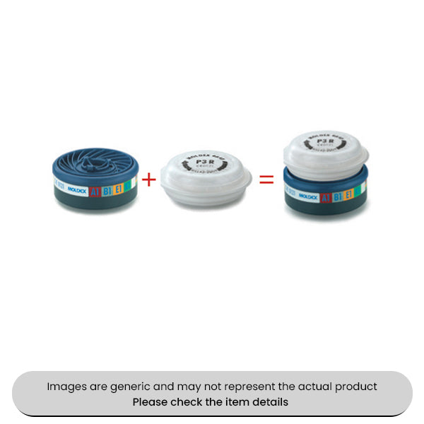 Easy Lock ABEK1 Gas Filters For 9000 & 7000 Series Pack Qty 5