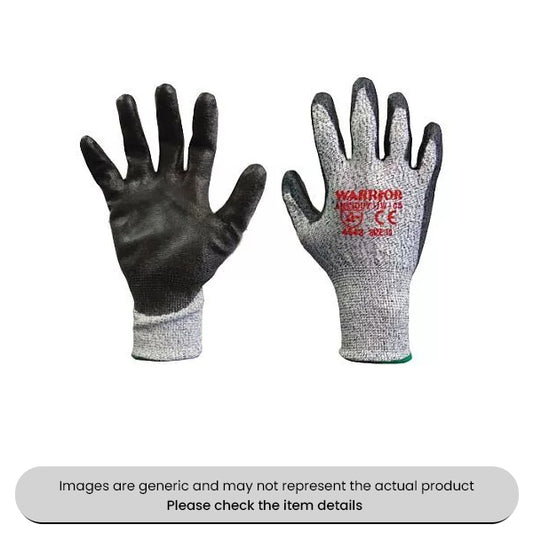 Large Cut Resistant Gloves With Elasticated Wrists Pack Qty 1