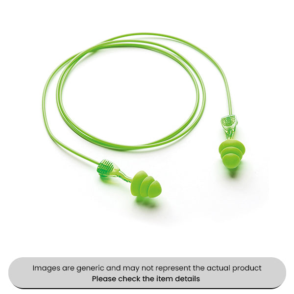 Twisters Trio Cord Ear Plugs 33dB Pack Qty 1