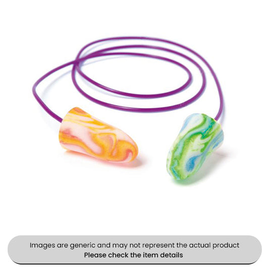 Spark Plug Cord Earplugs 35DB Pack Qty 25