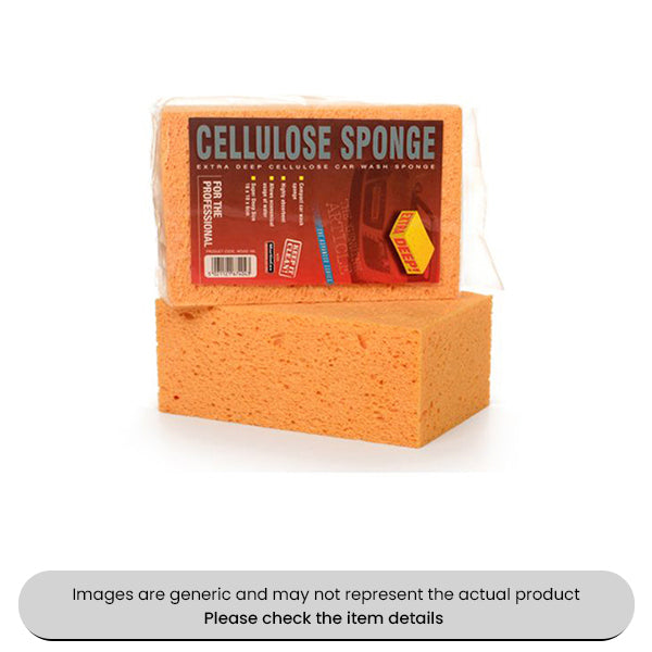 Pro Cellulose Extra Deep Car Wash Sponge 160X100X60mm Pack Qty 1