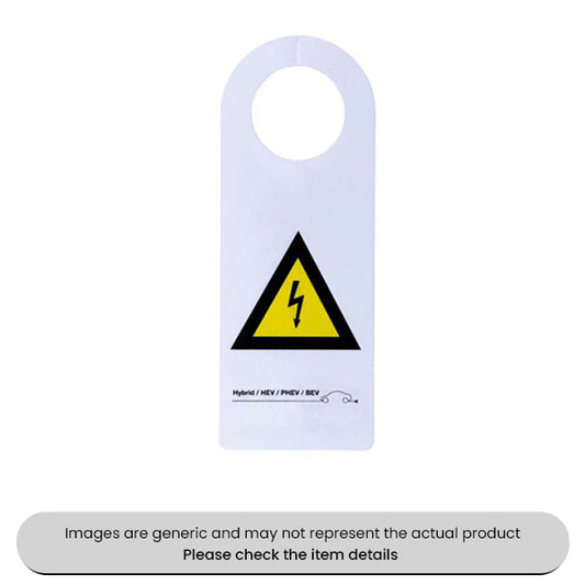Identification Tags High Voltage 177X66.5mm For Vehicle Pack Qty 10