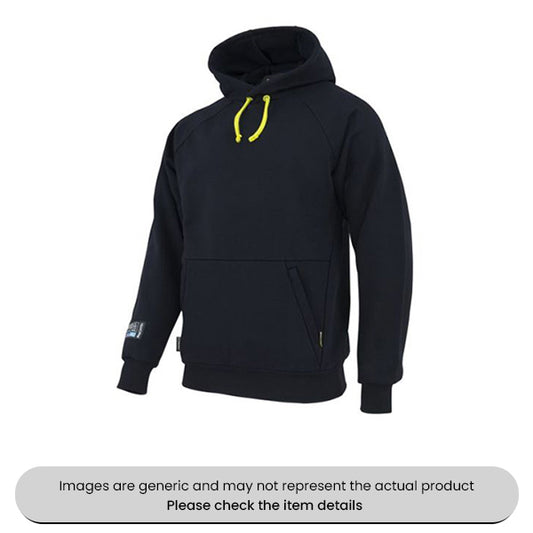 EV Arc Flash Hoodie Small Round Neck Navy Collar Pack Qty 1