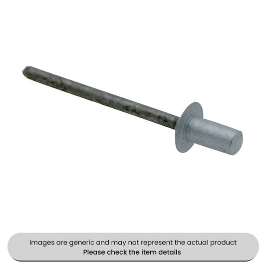 Aluminium Closed End Rivets Pressure & Water-tight 4.8X13.0MM Pack Qty 200