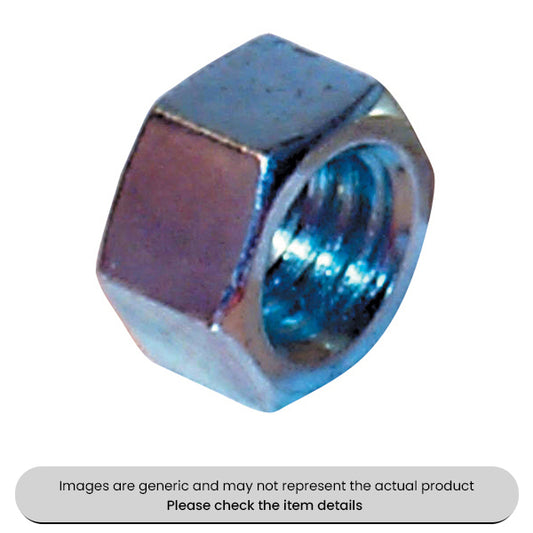 Zinc Plated Steel Nuts DIN 934 M8 x 1.0 MM Fine Metric Pack Qty 100
