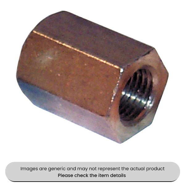 Deep Brass Manifold Nuts 5/16" UNF Pack Qty 50