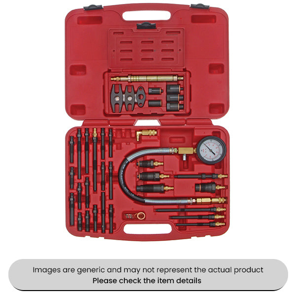 Diesel Compression Master Set M20-M24 With Clamp-On Injector Adaptor Pack Qty 1