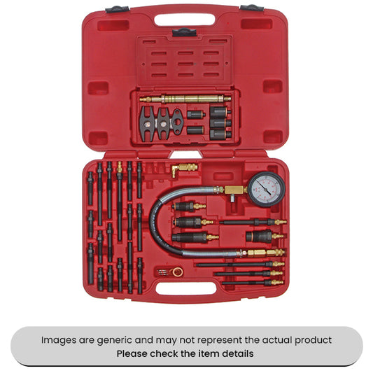 Diesel Compression Master Set M20-M24 With Clamp-On Injector Adaptor Pack Qty 1