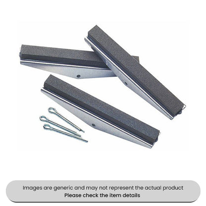 Digital Adjustable Cylinder Hone With 4" Medium Grade Stones Pack Qty 3