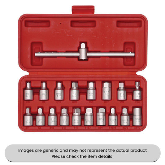 Chrome Vanadium Steel Drain Plug Key Set Pack Qty 1
