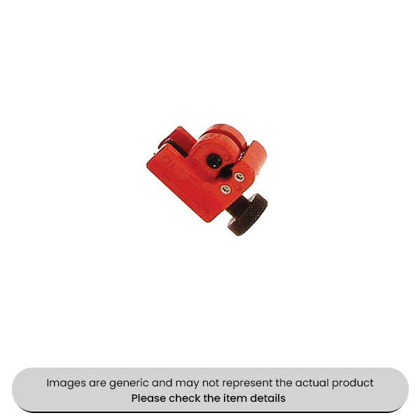 Tungsten Steel Mini Tube Cutter Twin Rollers 1/8"-5/8" Pack Qty 1