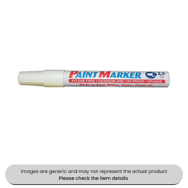 Xylene Free Yellow Permanent Paint Marker 2.3MM Pack Qty 1