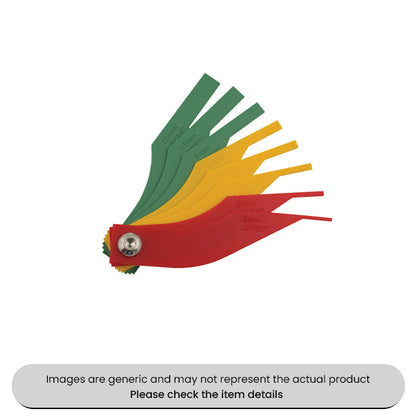 Green Yellow Red Brake Pad Thickness Gauge Pack Qty 1