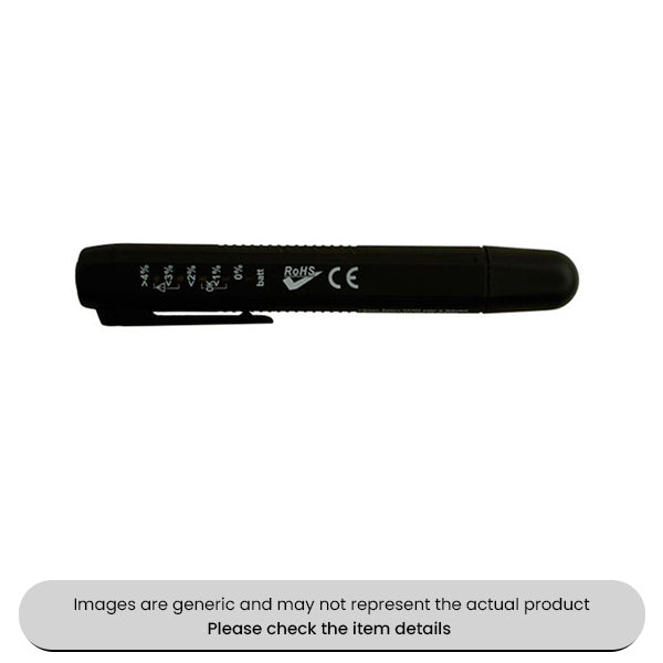 Brake Fluid Tester For Dot 3, Dot 4 & Dot 5.1 Pack Qty 1