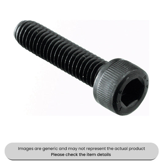 Black Socket Capscrews Metric DIN 912, Grade 12.9, M10X100MM Pack Qty 10